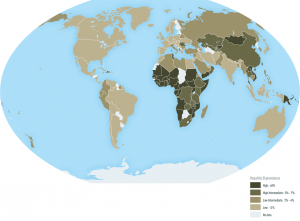 Prevalentie wereldwijd Hepatitis B